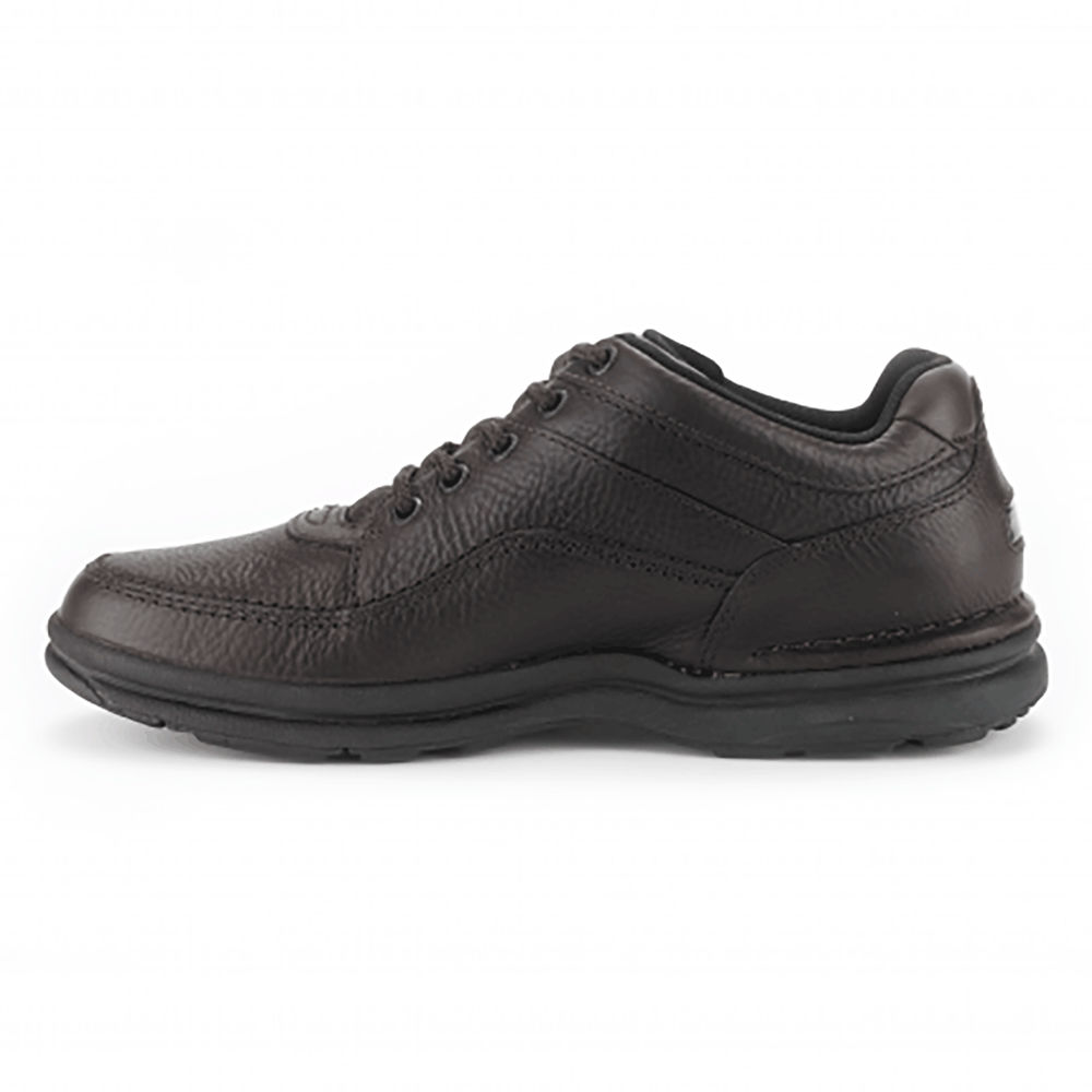 Tenis Rockport Homem Marrom Escuro - World Tour Classic Shoe - 93824WBPU